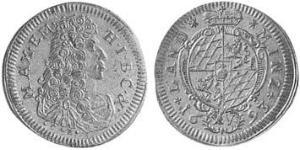 15 Крейцер Баварія (курфюрство) (1623 - 1806) Срібло 