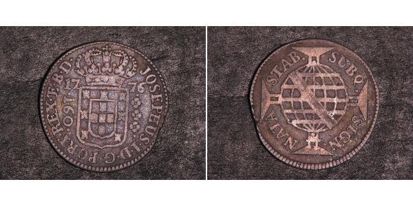 160 Reis Brésil Argent 