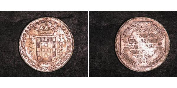 160 Reis Brasil Plata 
