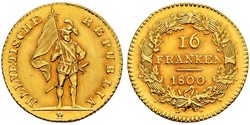 16 Franc 瑞士 金 