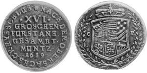 16 Groschen Duché d