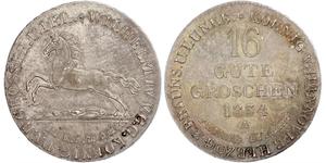 16 Groschen Hannover Argento Guglielmo IV (1765-1837)