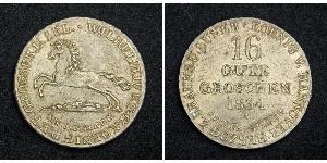 16 Groschen Hannover Argento Guglielmo IV (1765-1837)
