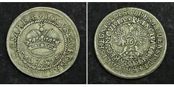 16 Marck Free Imperial City of Aachen (1306 - 1801) 銀 