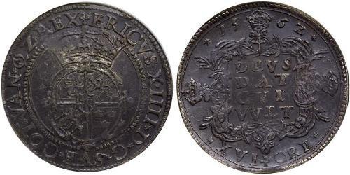 16 Ore Suède Argent Eric XIV of Sweden (1533 - 1577)