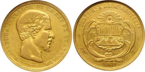 16 Peso Guatemala Gold 