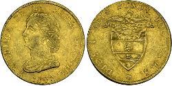 16 Peso Repubblica della Nuova Granada (1831–1858) Oro 