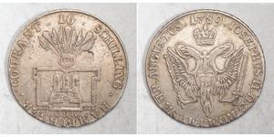 16 Shilling Amburgo Argento Joseph II, Holy Roman Emperor  (1741 - 1790)