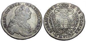 17 Kreuzer Ååstenrik Billon Argent François Ier du Saint-Empire(1708-1765)