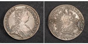 17 Kreuzer Hungría  Maria Theresa of Austria (1717 - 1780)