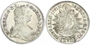 17 Kreuzer Hungría  Maria Theresa of Austria (1717 - 1780)
