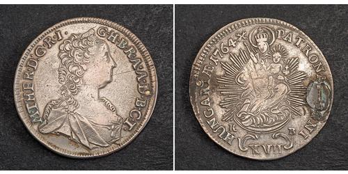 17 Kreuzer Hungría  Maria Theresa of Austria (1717 - 1780)
