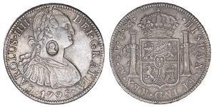 1801 Crown 大不列顛王國 (1707 - 1800) 銀 喬治三世 (1738-1820)