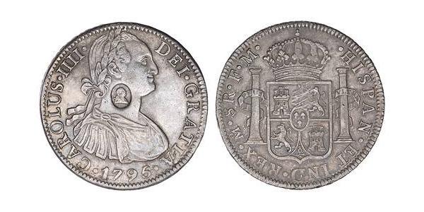 1801 Crown 大不列顛王國 (1707 - 1800) 銀 喬治三世 (1738-1820)