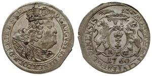 18 Grosh Danzica (1454-1793) Argento 