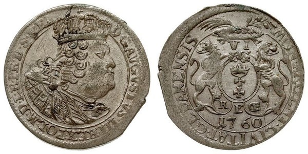 18 Grosh Gdansk  (1454-1793) 銀 