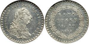 18 Penny Royaume-Uni de Grande-Bretagne et d