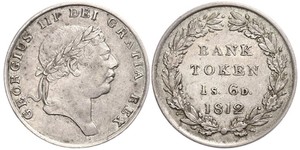 18 Penny Regno Unito di Gran Bretagna e Irlanda (1801-1922) Argento Giorgio III (1738-1820)