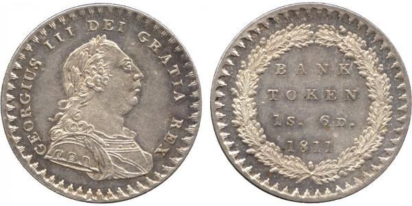 18 Penny United Kingdom of Great Britain and Ireland (1801-1922) Silver George III (1738-1820)