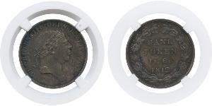 18 Penny 大不列颠及爱尔兰联合王国 (1801 - 1922) 銀 喬治三世 (1738-1820)