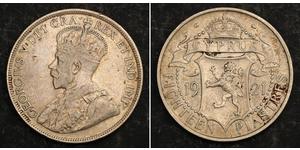 18 Piastre British Cyprus (1878 - 1960) Argento Giorgio V (1865-1936)