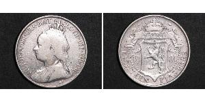 18 Piastre British Cyprus (1878 - 1960) Plata Victoria (1819 - 1901)