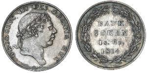 18 Пенни Соединённое королевство Великобритании и Ирландии (1801-1922) Серебро Георг III (1738-1820)