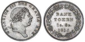 18 Пенни Соединённое королевство Великобритании и Ирландии (1801-1922) Серебро Георг III (1738-1820)