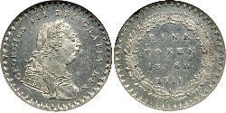 18 Пені Сполучене королівство Великобританії та Ірландії (1801-1922) Срібло Георг III (1738-1820)