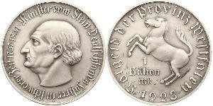 1,000,000,000 Mark Allemagne  