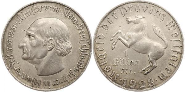1,000,000,000 Mark Germany  