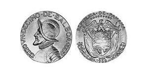 1/10 Balboa Panama Cuivre/Nickel Vasco Núñez de Balboa (1475 – 1519)