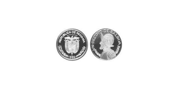 1/10 Balboa Panama Cuivre/Nickel Vasco Núñez de Balboa (1475 – 1519)