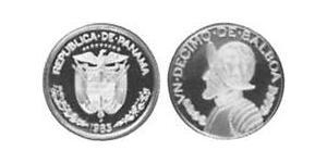 1/10 Balboa Panama Kupfer/Nickel Vasco Núñez de Balboa (1475 – 1519)
