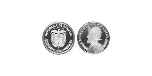1/10 Balboa Panamá Níquel/Cobre Vasco Núñez de Balboa (1475 – 1519)