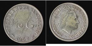 1/10 Gulden 荷属安的列斯 (1954 - 2010) 銀 
