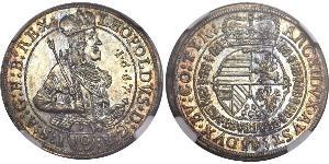 1/10 Thaler Sacro Romano Impero (962-1806) Argento Leopoldo I d