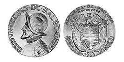 1/10 Бальбоа Панама Нікель/Мідь Бальбоа Васко Нуньєс (1475 – 1519)