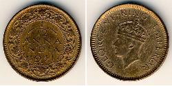 1/12 Anna Raj Britannico (1858-1947) Bronzo Giorgio VI (1895-1952)