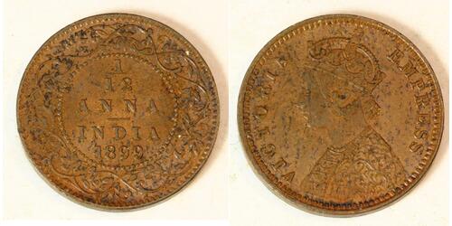 1/12 Anna India Cobre 