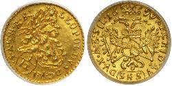 1/12 Ducat Austria Oro Leopoldo I d