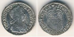 1/12 Ecu Francia Argento 