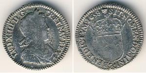 1/12 Ecu Francia Argento 
