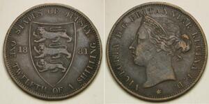 1/12 Shilling Jersey Bronce 
