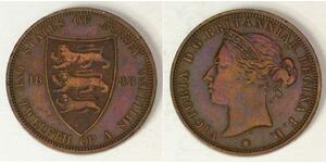 1/12 Shilling Jersey Bronce 