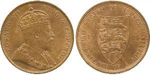 1/12 Shilling Jersey Bronce Eduardo VII (1841-1910)