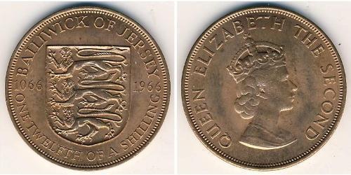 1/12 Shilling Jersey Bronce 