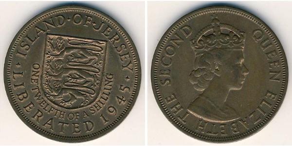 1/12 Shilling Jersey Bronce 
