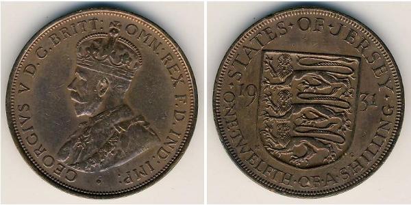 1/12 Shilling Jersey Bronce 