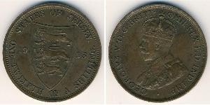 1/12 Shilling Isola di Jersey Bronzo 